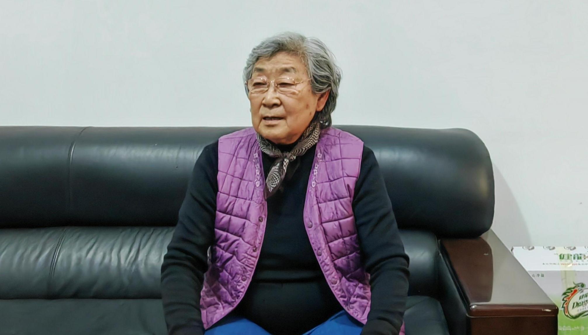 빙판의 아름다운 꽃- 김미옥 녀사의 즐거운 만년생활