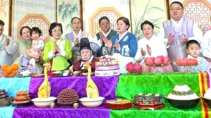 조선족로인 백세잔치에서 만난 무형문화유산의 아름다움